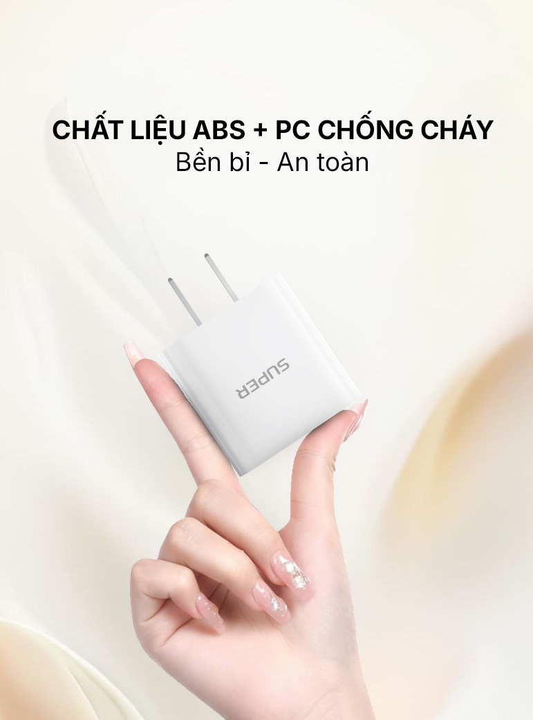 Củ sạc nhanh SUPER AD22S 20W