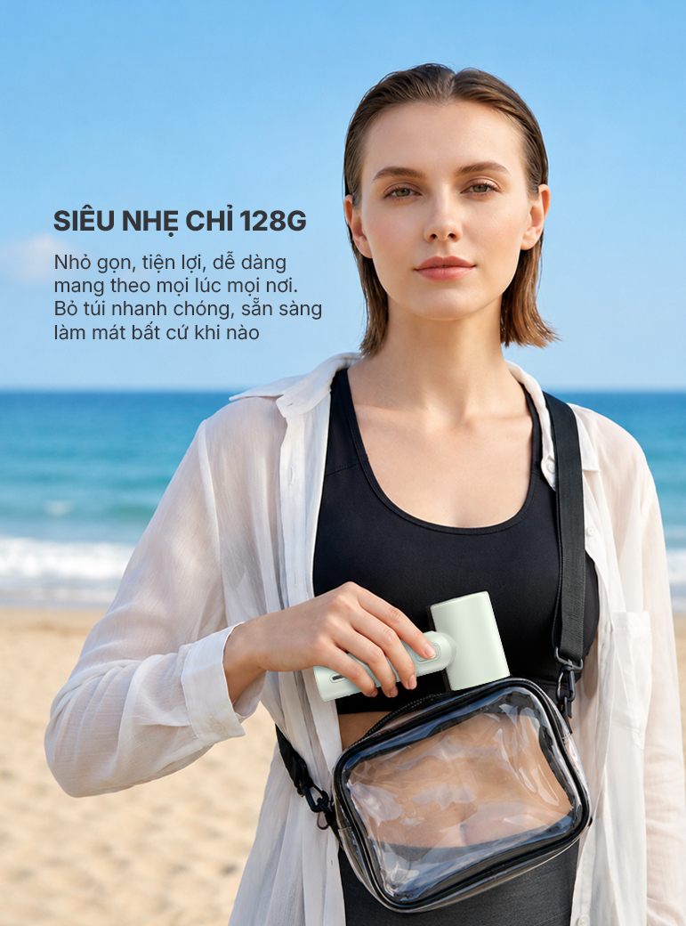 Quạt cầm tay mini cao cấp SUPER HF01S