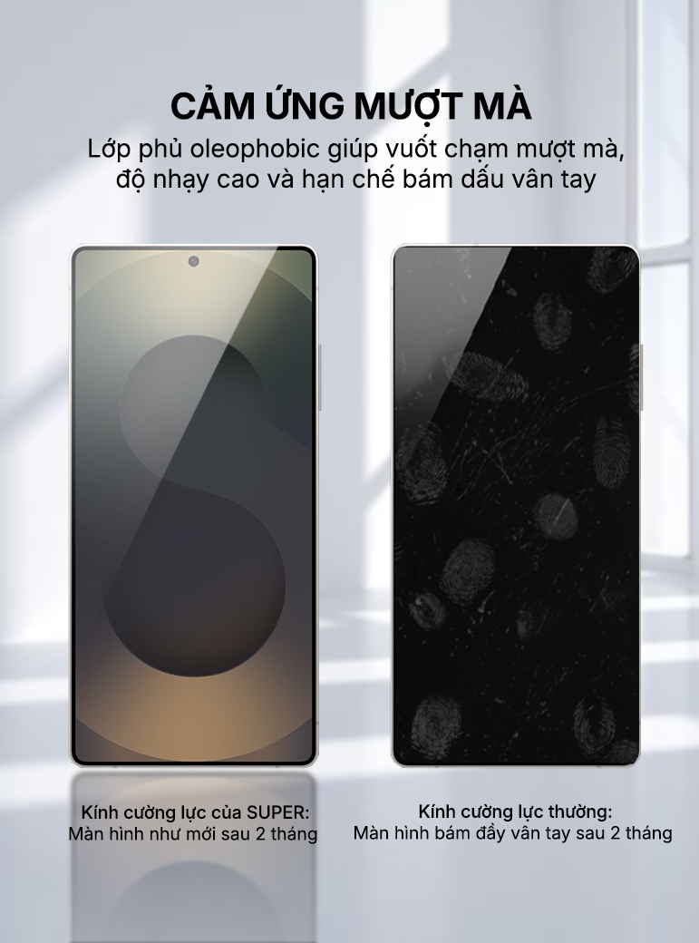 Kính cường lực SUPER Samsung S26 Ultra