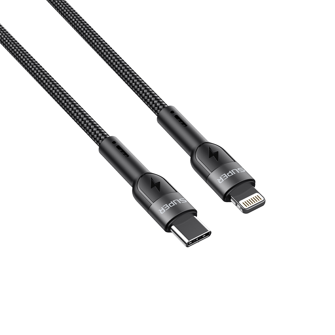 Cáp sạc nhanh SUPER CL85S Type C to Lightning 1m