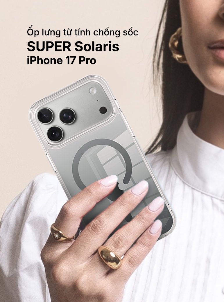 Ốp lưng từ tính chống sốc SUPER Gradient iPhone 17 Pro