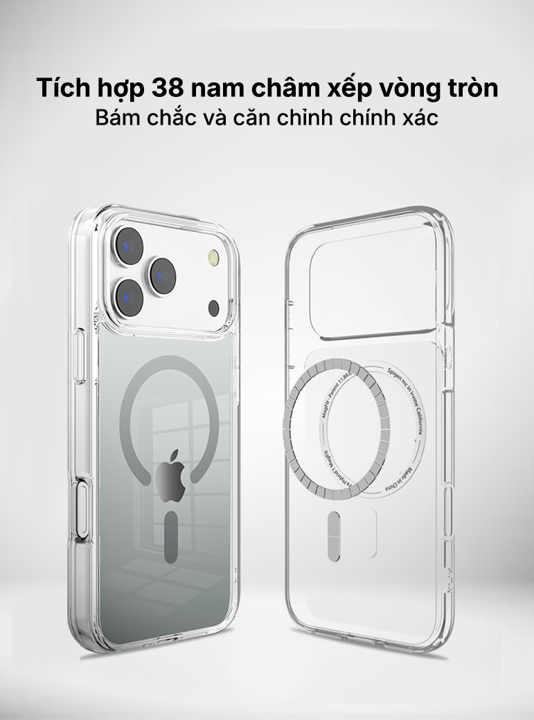 Ốp lưng từ tính chống sốc SUPER Gradient iPhone 17 Pro