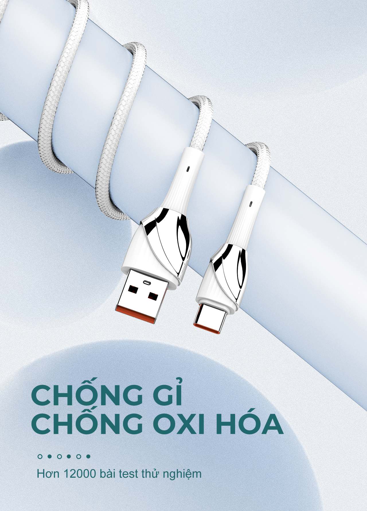 Cáp sạc nhanh SUPER LS661 Type-C (A-C) 30W 1m