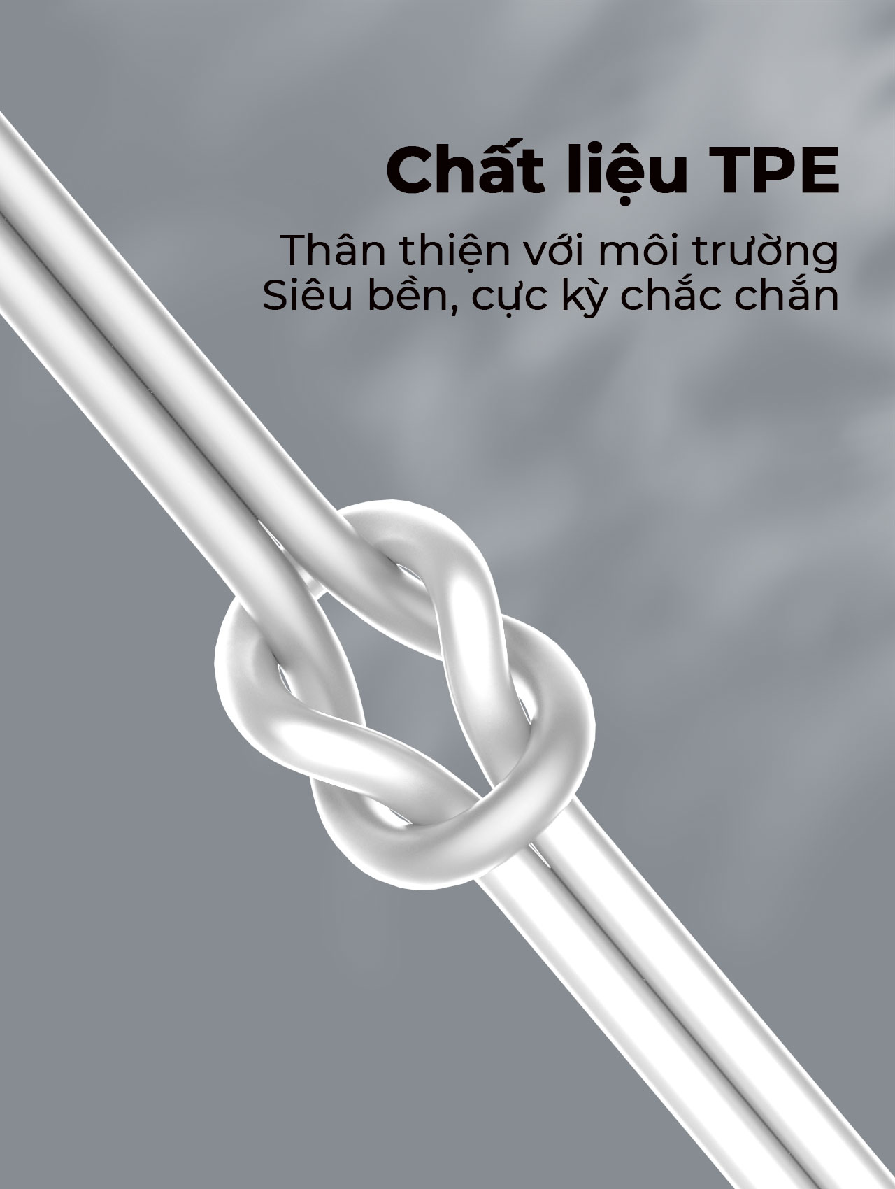 Cáp siêu nhanh SUPER LC671C Type-C (C-C) PD và QC 65W 1m