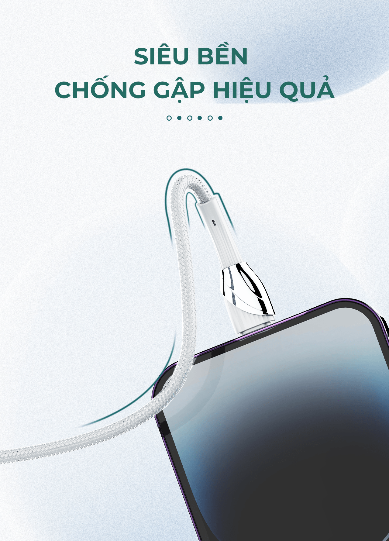 Cáp sạc nhanh SUPER LS661 Type-C (A-C) 30W 1m