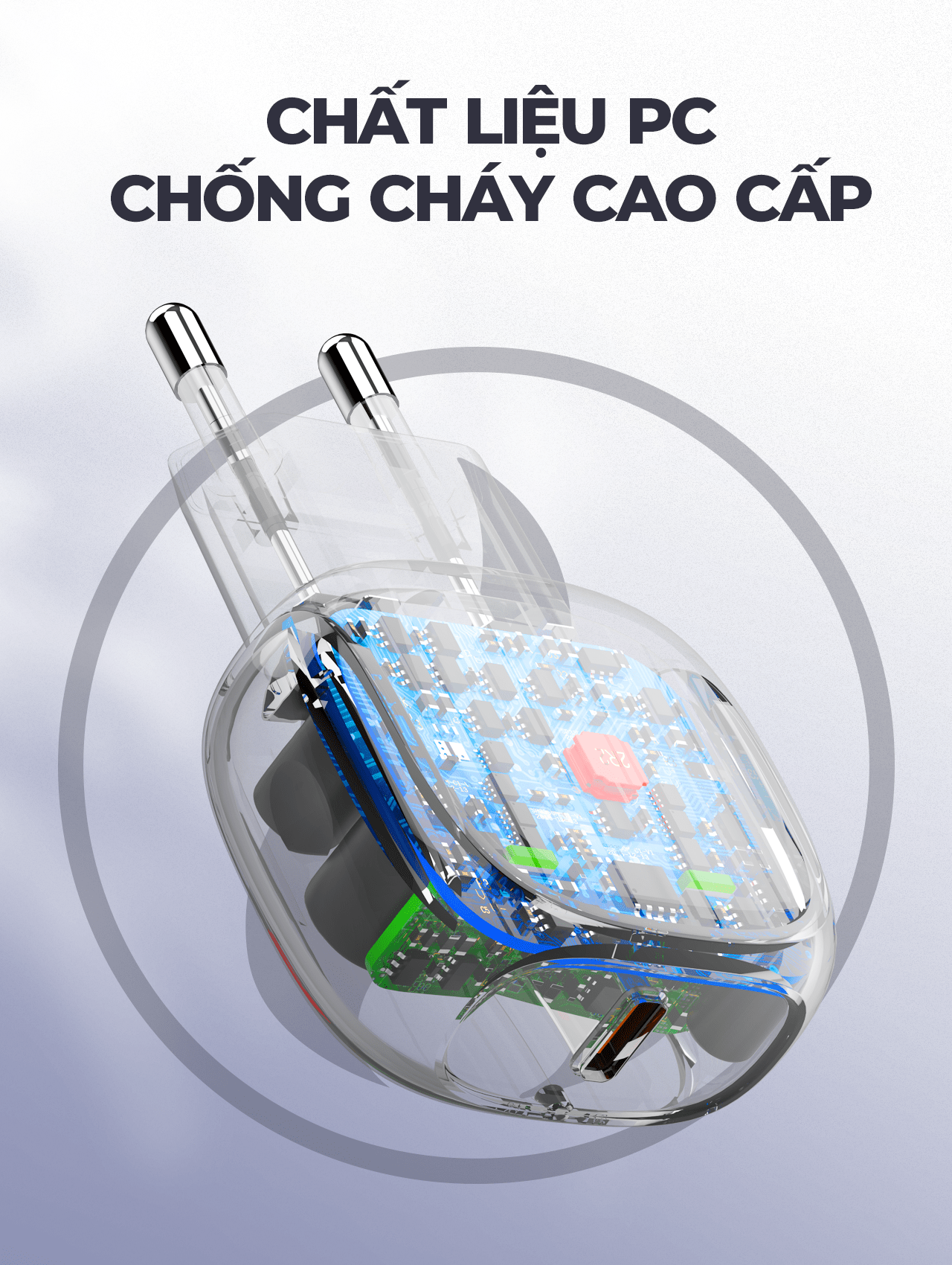 Củ sạc nhanh SUPER A1206C PD27W