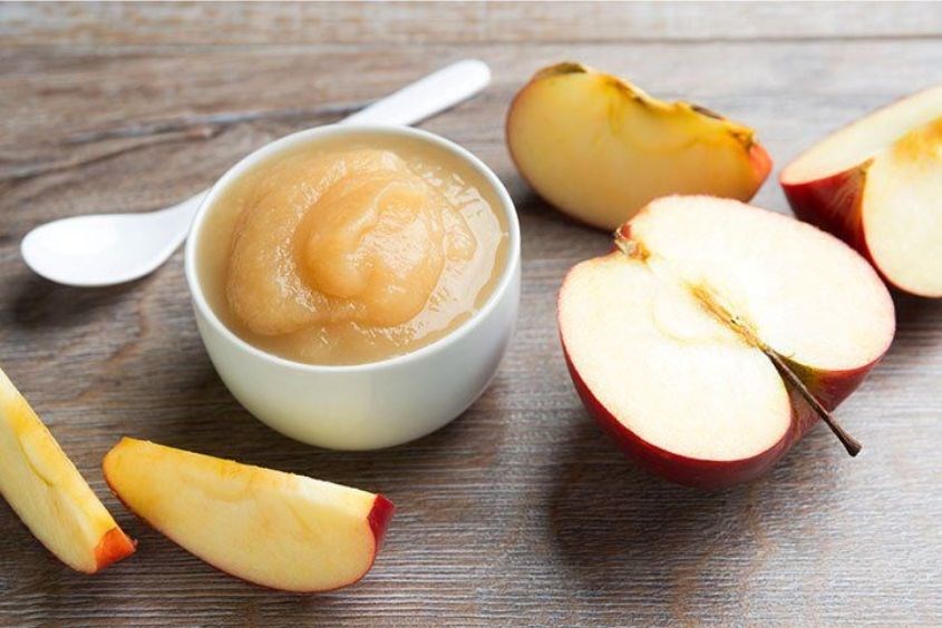 Táo nghiền cho bé ăn dặm: Tác dụng và hướng dẫn cách làm