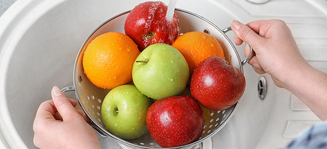Mẹo rửa hoa quả đúng cách