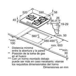 Bếp gas Bosch PPC6A6B20