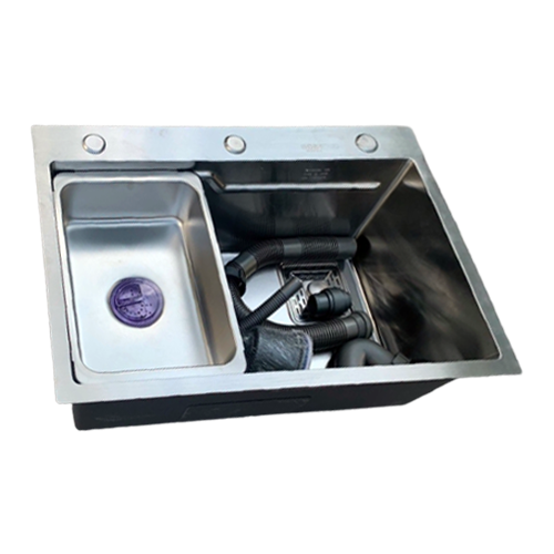 CHẬU 1 HỐ ĐÚC 304 (7546 – B)