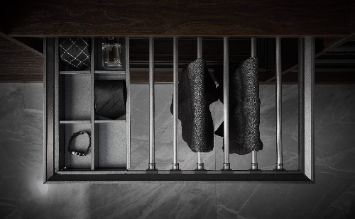 KHAY TREO QUẦN ÁO VÀ HỘP TRANG SỨC - MODEL RT66105