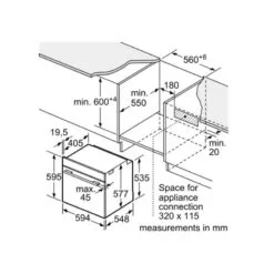 Lò nướng Bosch HBG633BS1B