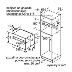 Lò nướng kết hợp vi sóng Bosch CMG636BS1