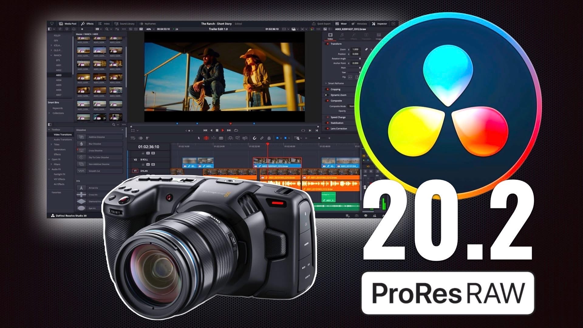 Hậu kỳ Apple ProRes RAW trực tiếp trên DaVinci Resolve 20.2