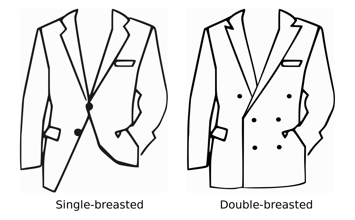 Hai dang vest kinh dien-Single-Double-Breasted