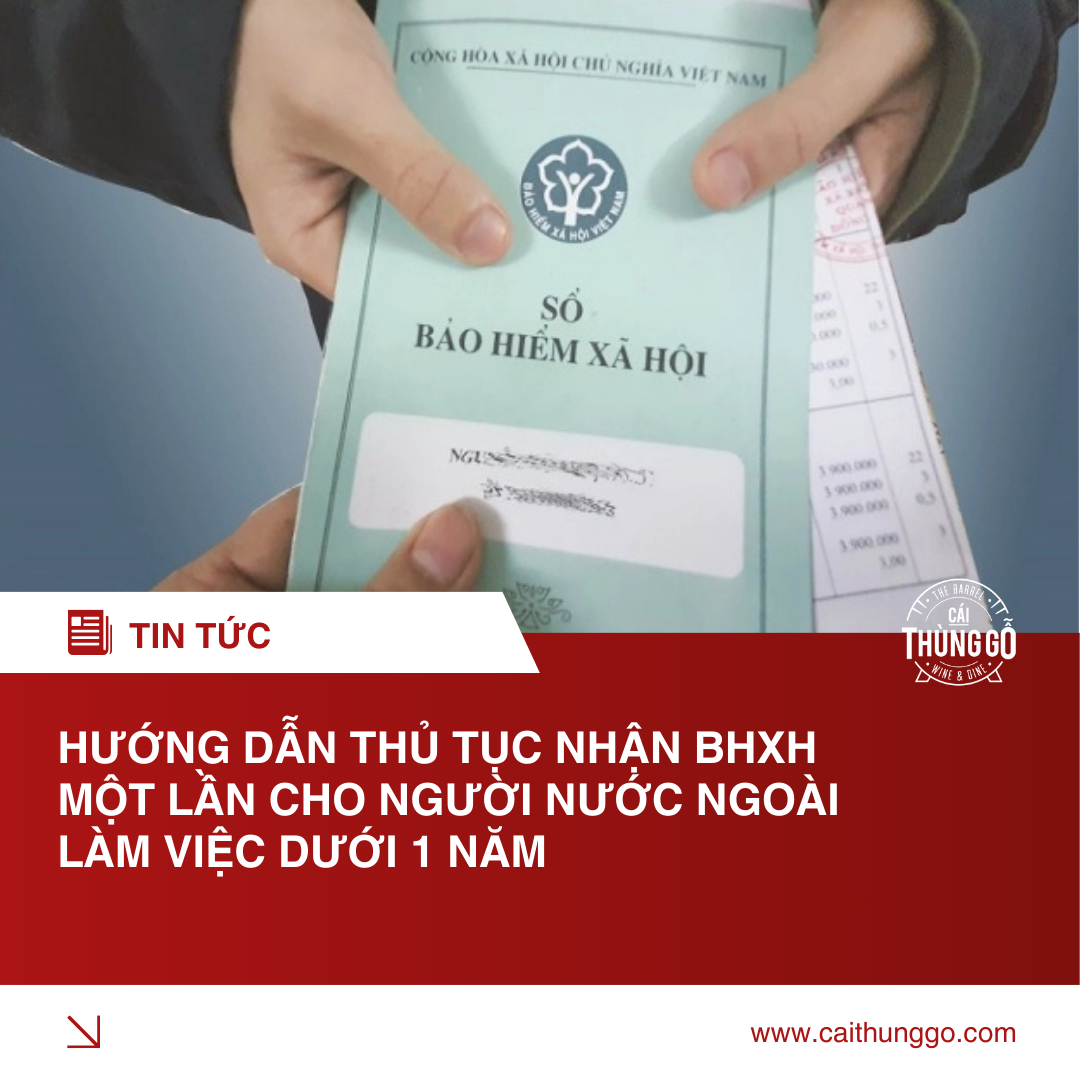 Hướng Dẫn Thủ Tục Nhận BHXH Một Lần Cho Người Nước Ngoài Làm Việc Dưới 1 Năm