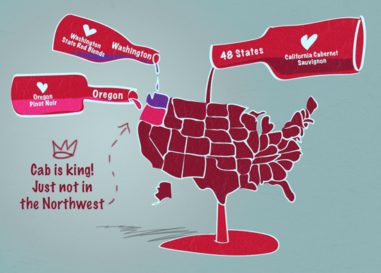 Sự Thật Bất Ngờ: Gần Như Toàn Bộ Nước Mỹ Đều 'Phát Cuồng' Vì Rượu Vang Cabernet Sauvignon California