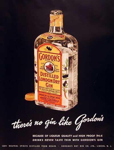 GIN: GORDON’S LONDON