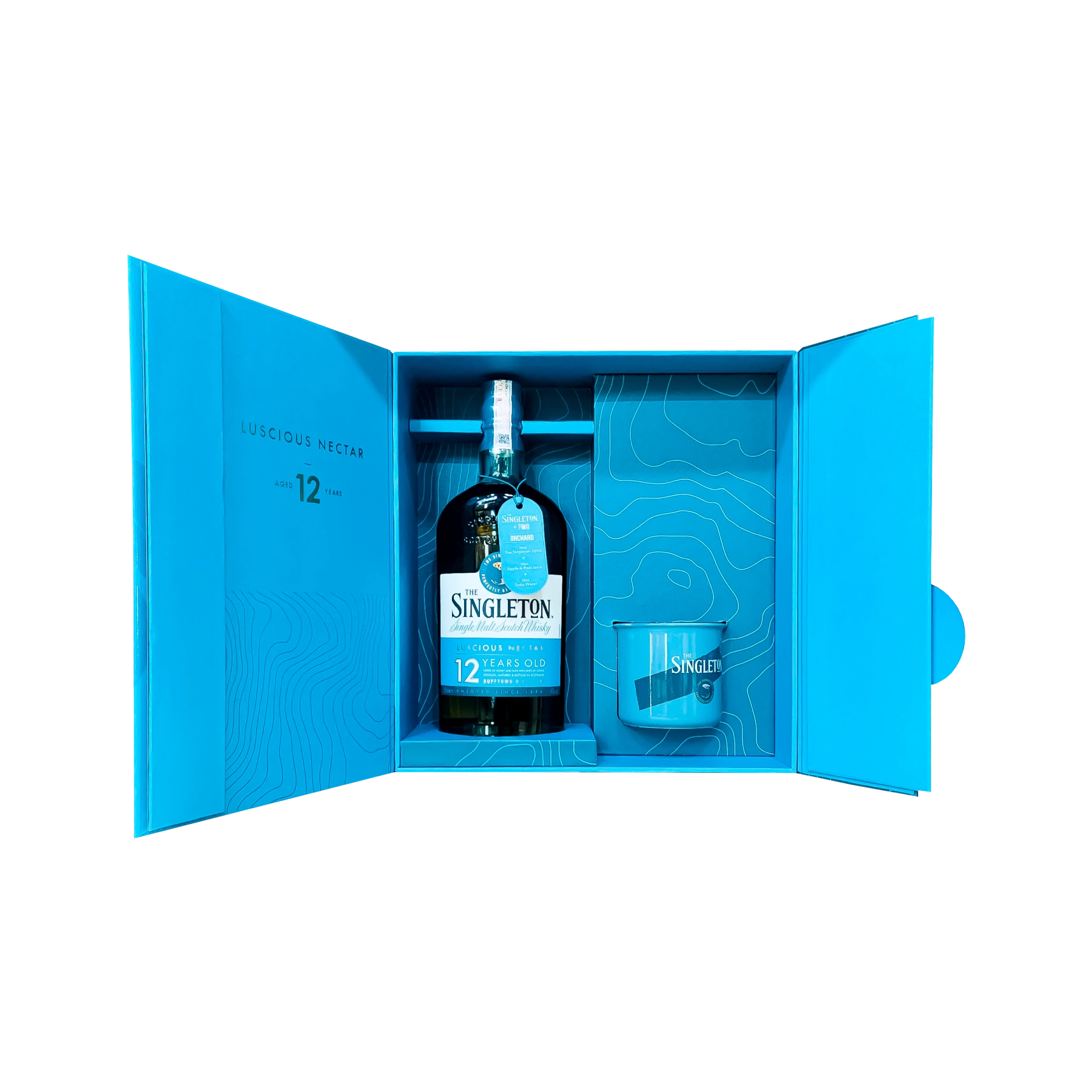 Hộp quà Whisky Scotland Singleton 12YO Dufftown 700ml F23 G