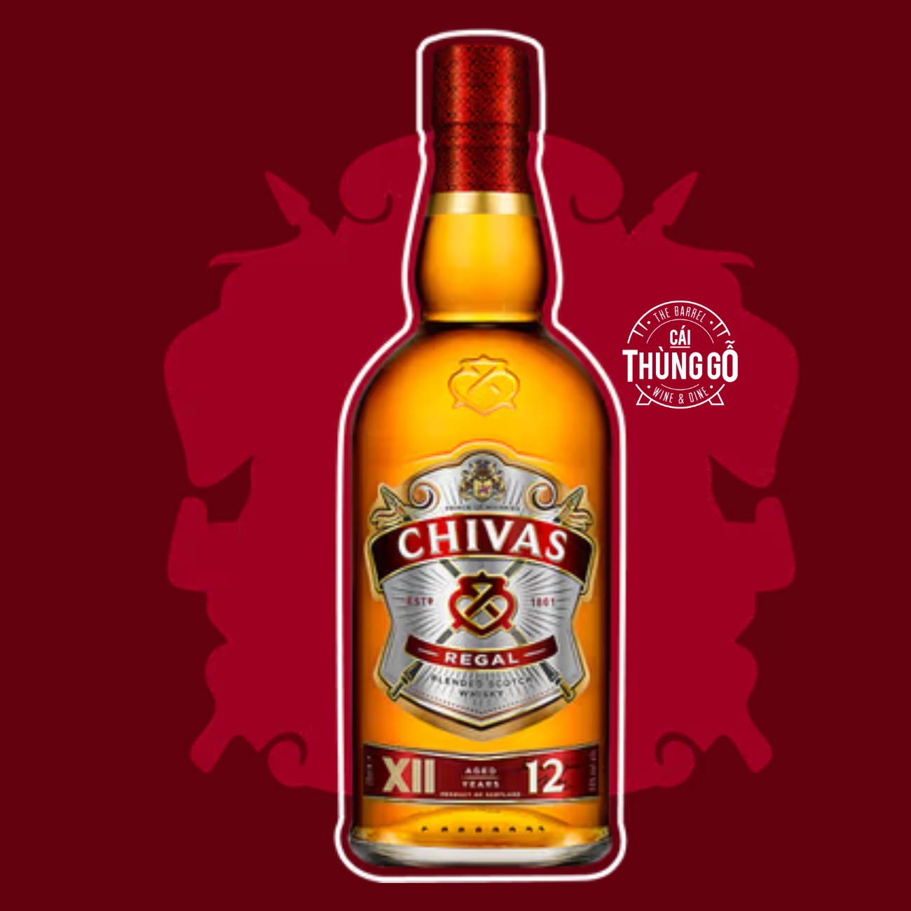 Rượu Whisky Scotland Chivas Regal 12YO 750ml S