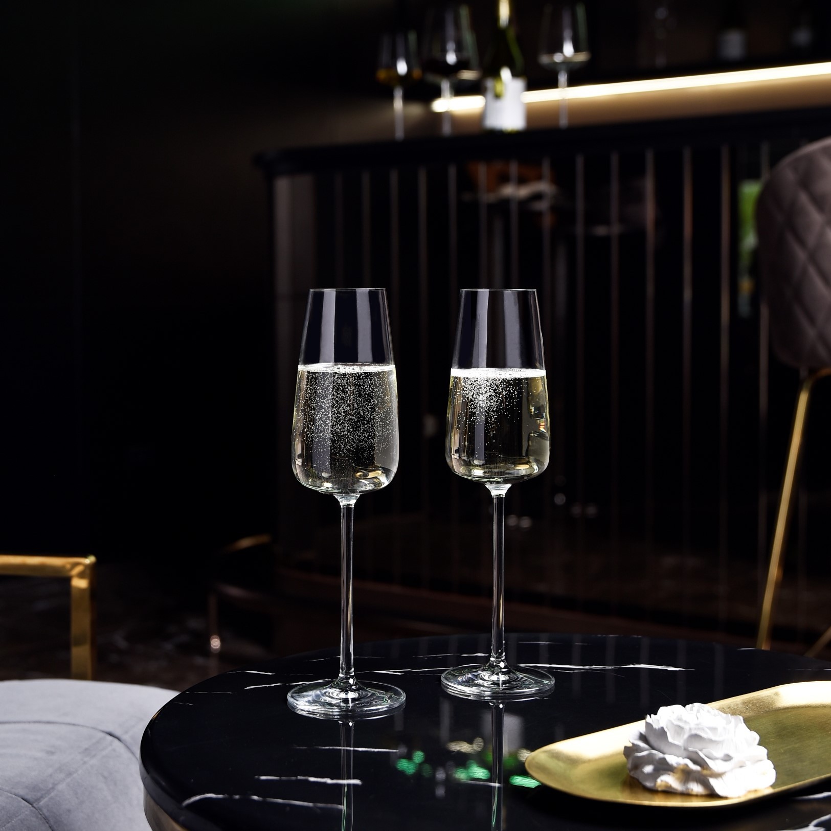 Ly Rượu Vang Pha Lê Lucaris Muse Champagne S21CP10 295ml G