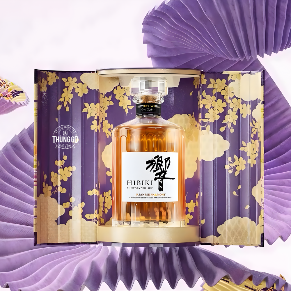 Rượu Hộp Quà Nhật Hibiki Harmony Tết 2026 700ml G