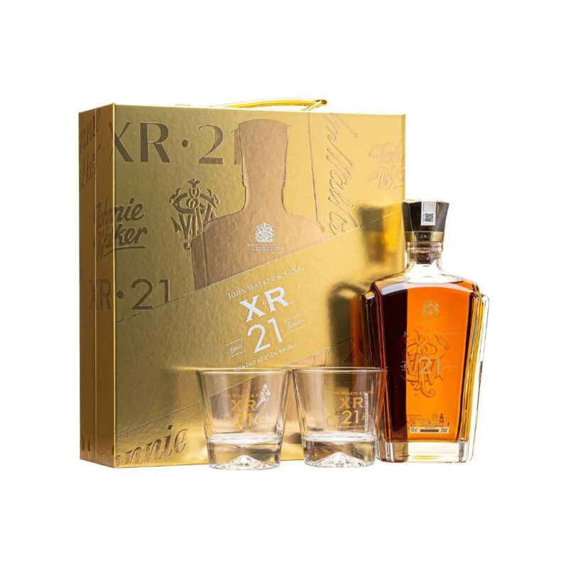 Rượu Hộp Quà Scotland Johnnie Walker XR 21 Năm Tuổi Tết 2026 750ml G