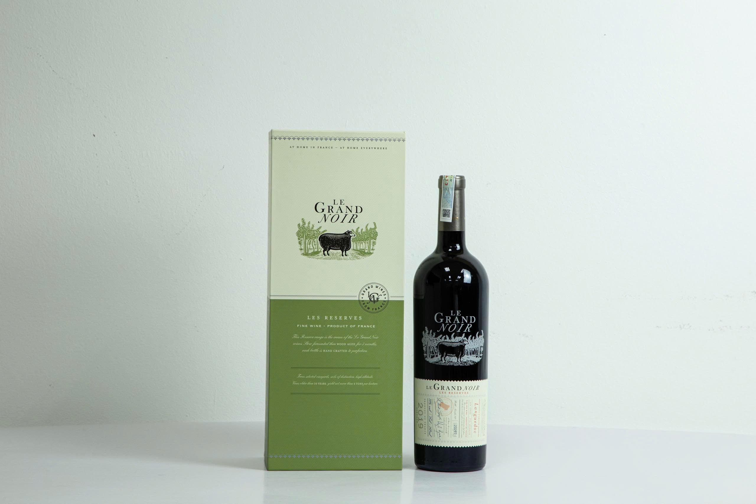 Rượu Vang Đỏ Pháp Le Grand Noir Les Reserves 750ml G