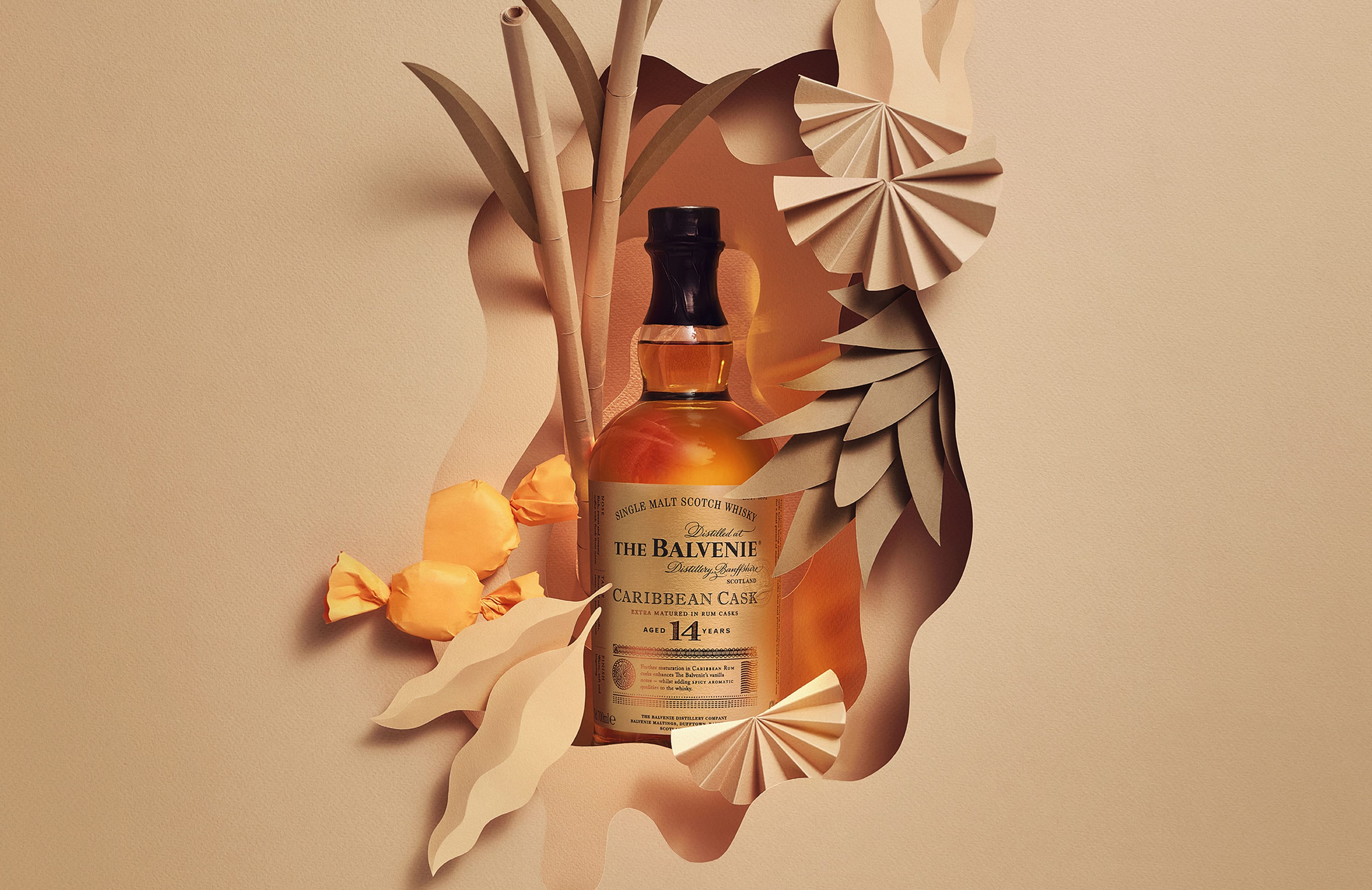 Rượu Whisky Scotland Balvenie 14YO Caribbean Cask S