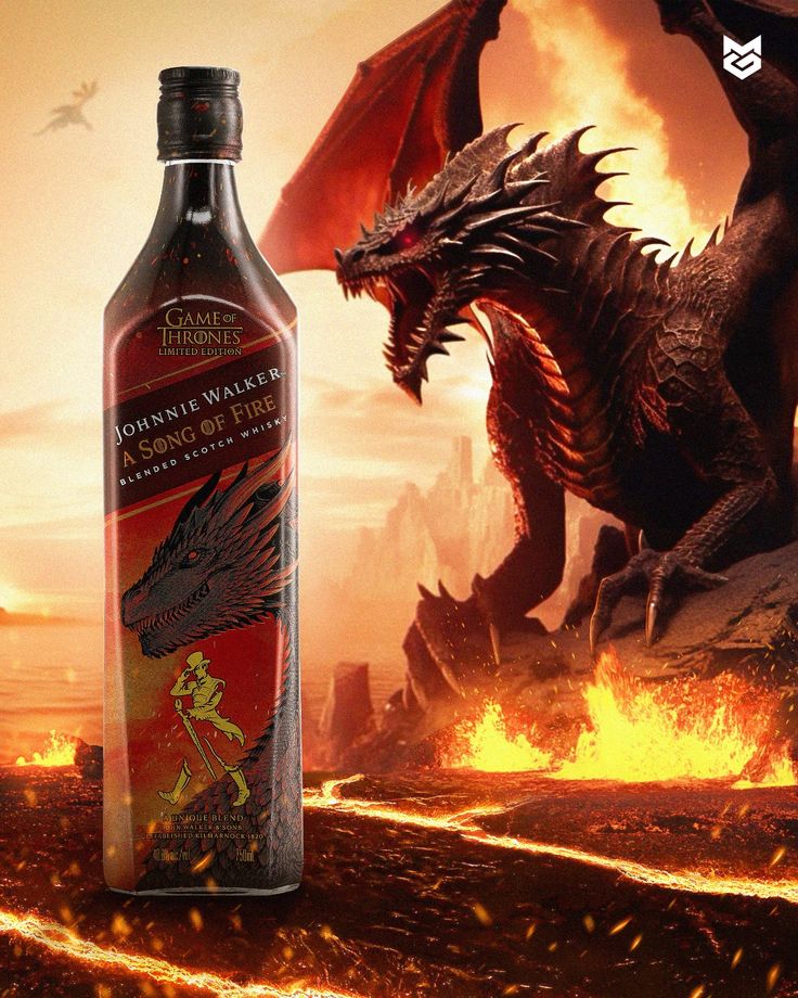 Rượu Whisky Scotland Johnnie Walker A Song of Fire 750ml G