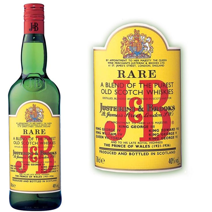 Rượu Whisky Scotland J&B Rare 750ml G