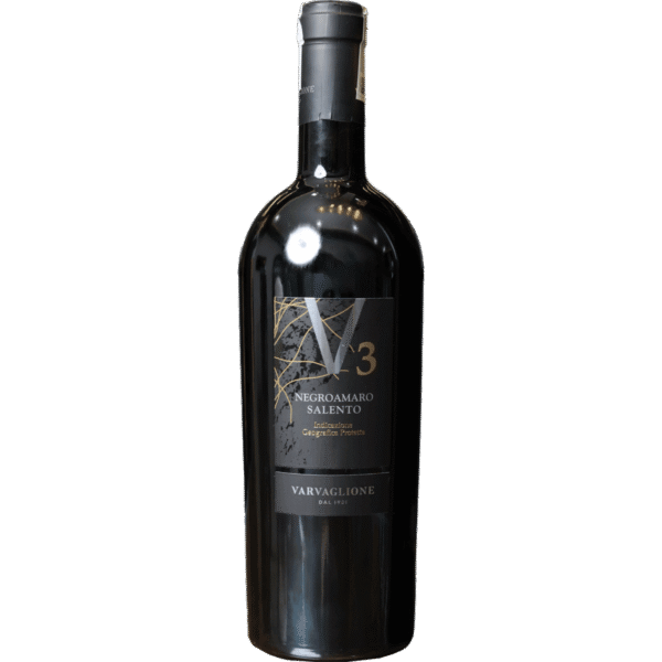 Rượu Vang Đỏ Ý V3 Negroamaro Del Salento 750ml G