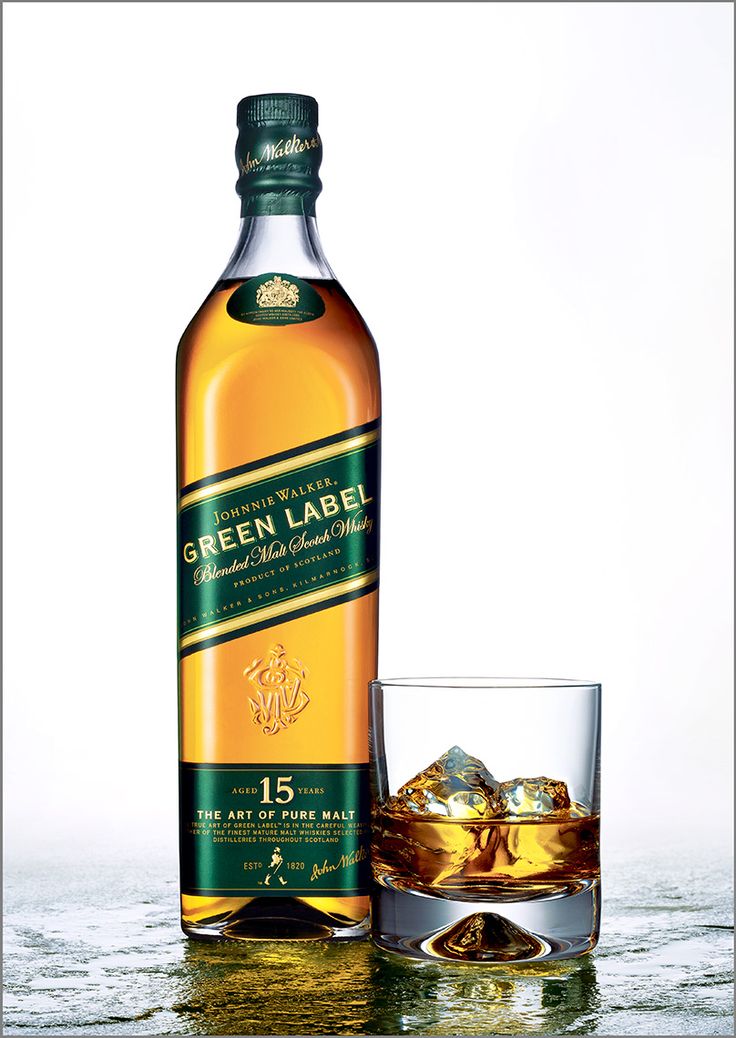 Rượu Whisky Scotland Johnnie Walker Green Label 15YO 750ml G