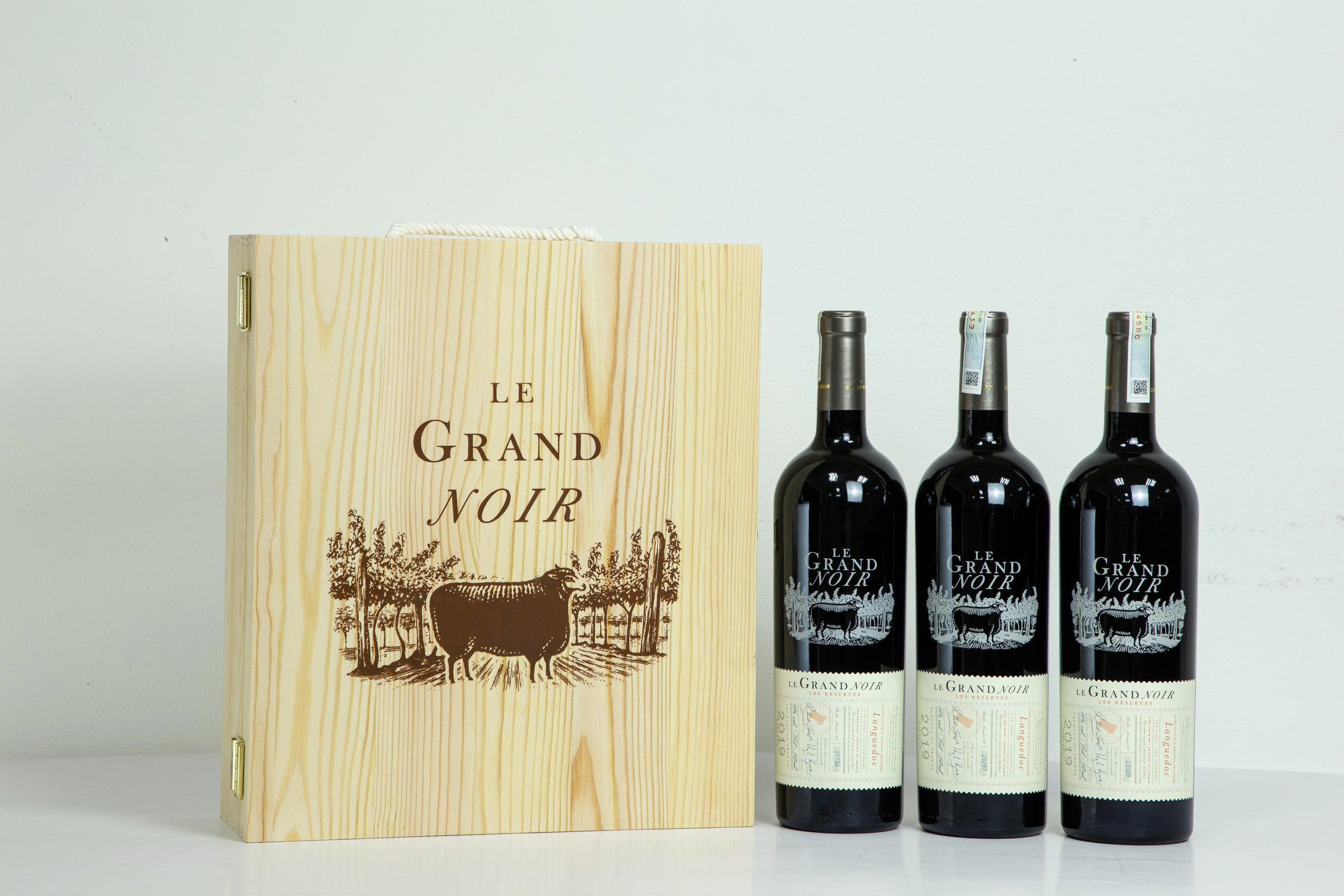 Rượu Vang Đỏ Pháp Le Grand Noir Les Reserves 750ml G