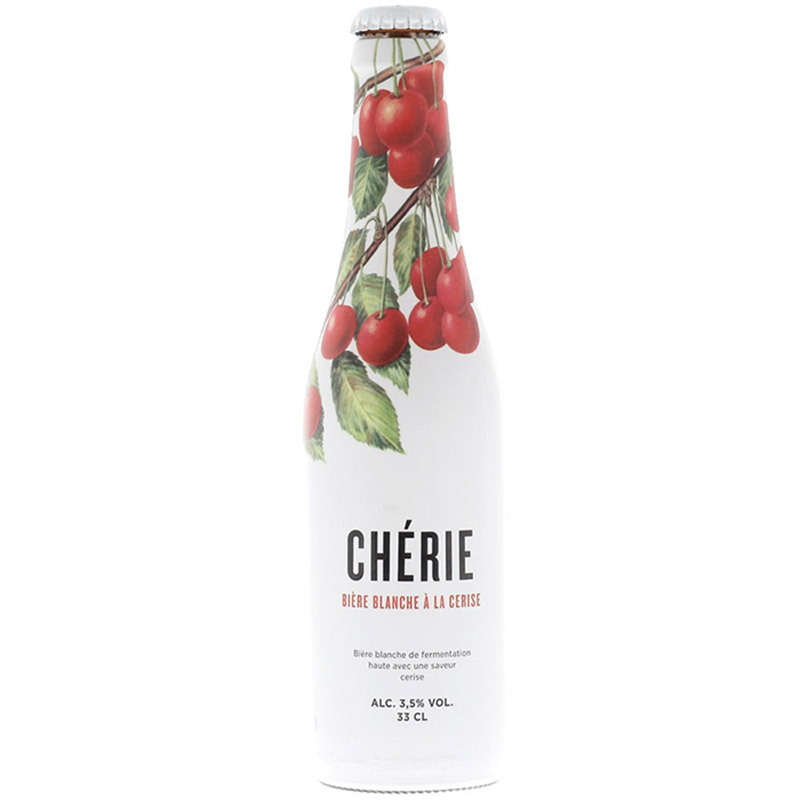 Bia Bỉ Cherie Cerise 330ml Thùng 12 Chai G