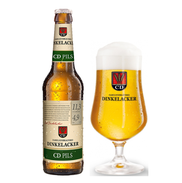 Bia Đức Dinkelacker CD Pils 330ml – Thùng 24 chai G