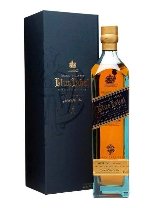 Rượu Whisky Scotland Johnnie Walker Blue Label 750ml G