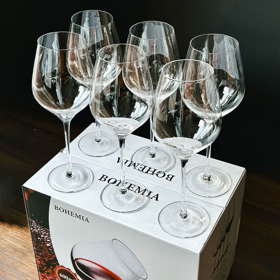 Ly Vang Pha lê Bohemia 600ml