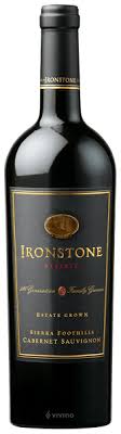 Rượu Vang Đỏ Mỹ Ironstone Vineyads 2013 Reserva Caberbet Sauvignon