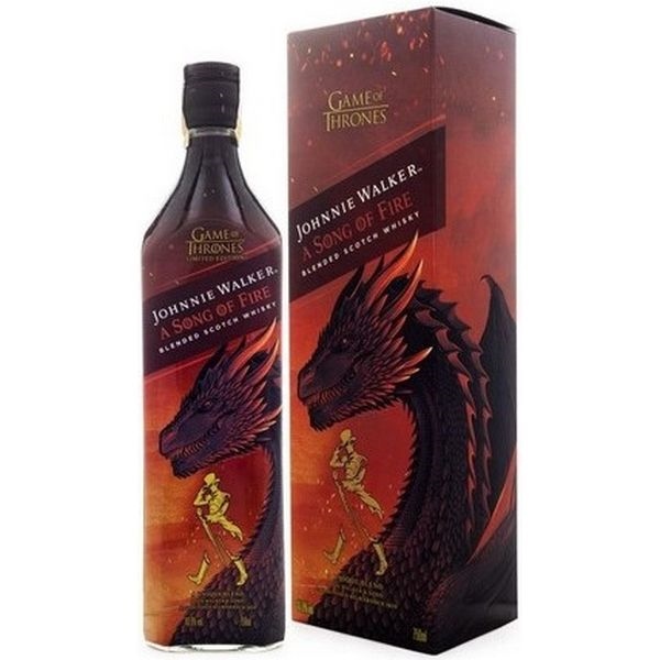 Rượu Whisky Scotland Johnnie Walker A Song of Fire 750ml G