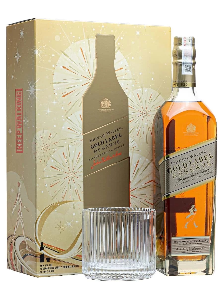 Rượu Whisky Scotland Johnnie Walker Gold Label Reserve 750ml HQ F25 G