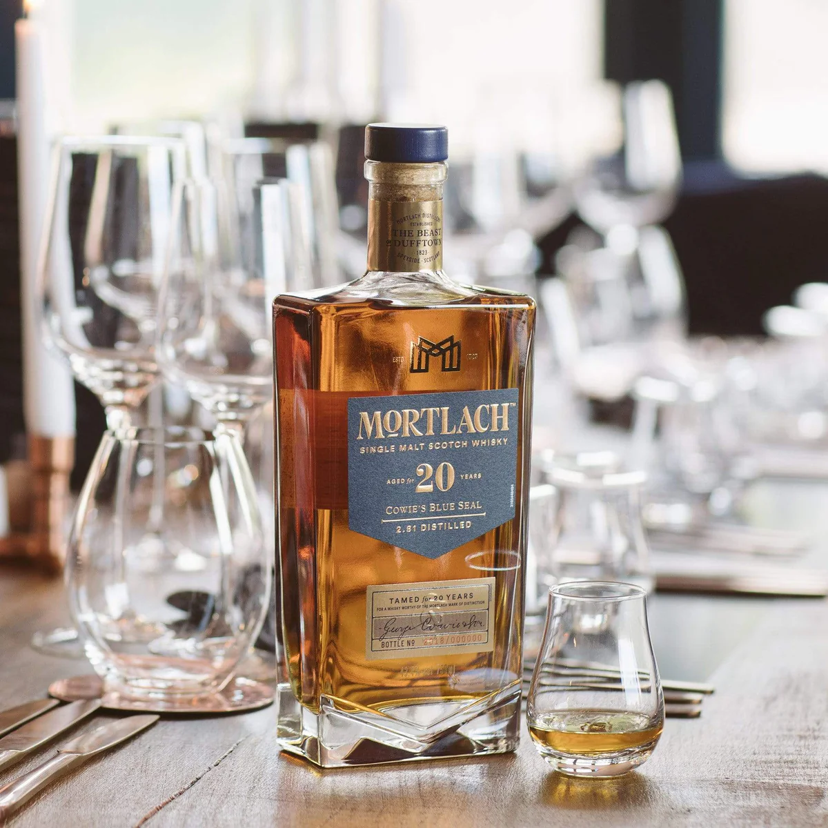 Rượu Whisky Scotland Mortlach 20Yo Cowie'S Blue Seal Smsw 700Ml G