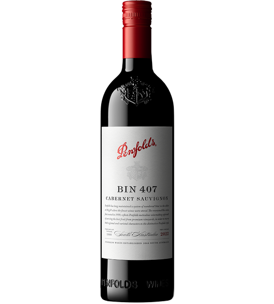 Rượu Vang Đỏ Úc Penfolds Bin 407 Cabernet Sauvignon 2022 750ml G