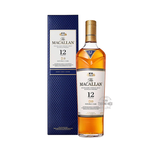 Rượu Whisky Scotland Macallan 12YO Double Cask Highland 700ml G