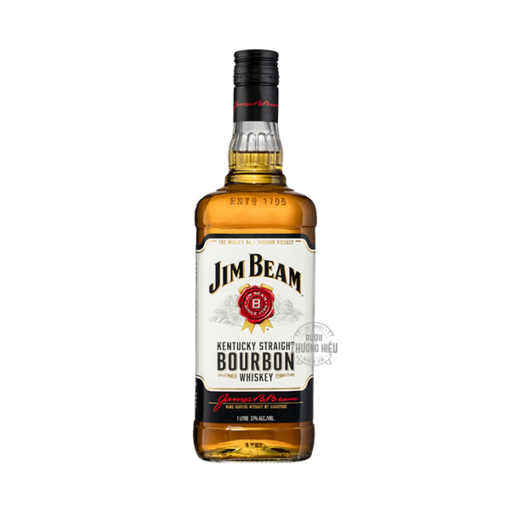 Rượu Whisky Mỹ Jim Beam White Bourbon 750ml G