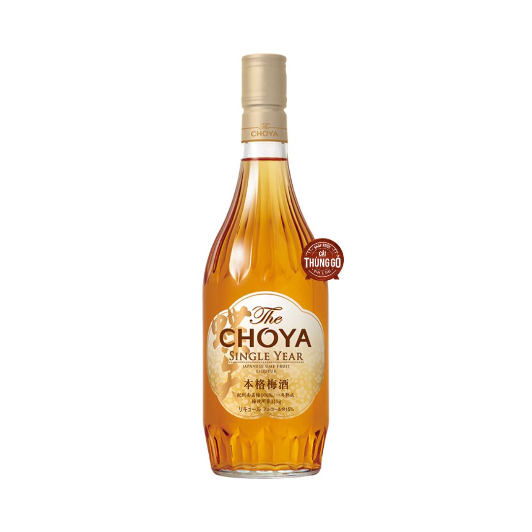 Rượu Mơ Nhật The Choya Single Year 700ml G