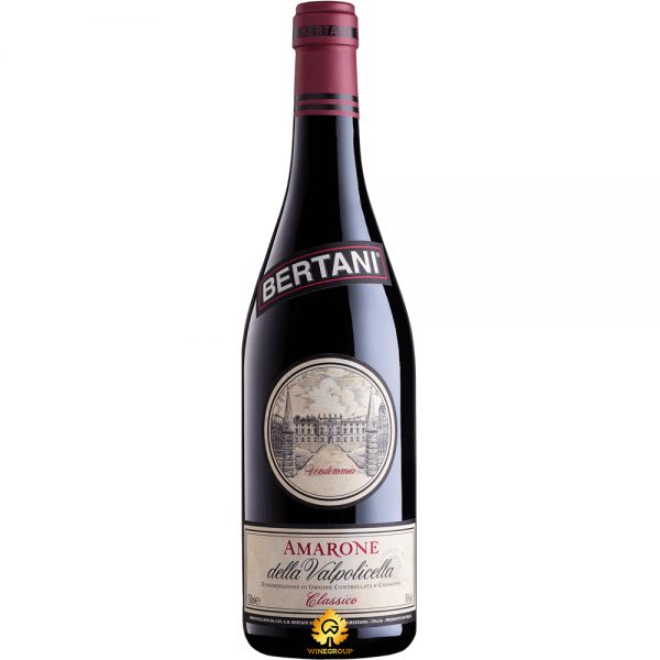 Rượu Vang Đỏ Ý Bertani Amarone Della Valpolicella Classico Red G