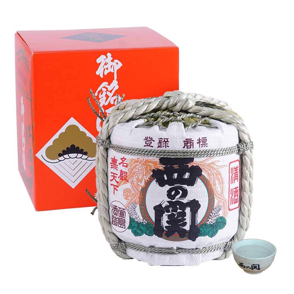 Rượu Sake Nhật Sake Nishino Seki Hana Barrel 1800Ml G