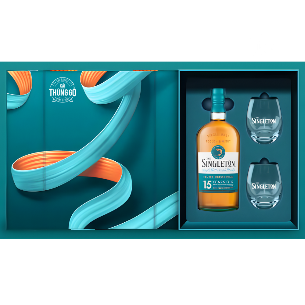 Rượu Hộp Quà Scotland Singleton 15 Years Tết 2026 700ml G