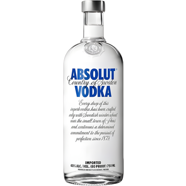 Rượu Vodka Thụy Điển Absolut Original Flavor 750ml G